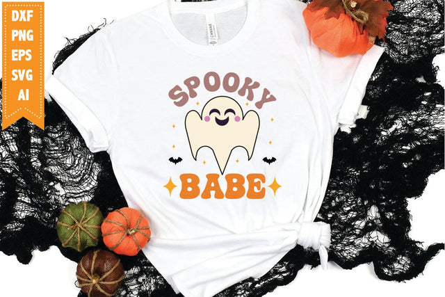 Spooky Babe Svg, Halloween Svg, Funny Ghost Svg SVG shah alam 