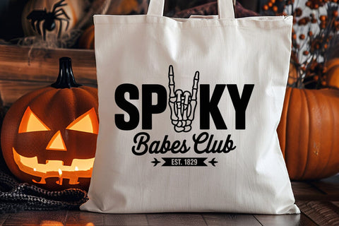 Spooky Babes Club Est 1829 SVG Angelina750 