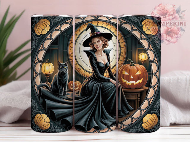 Spooky Bats Magic Halloween Witch Tumbler, Spooky Season Wrap, Bats Witch Cup, 20Oz Sublimation Design, Gothic Fall Drinkware, Haunted Night Mug, Magic Witch Tumbler Sublimation Li Zamperini 