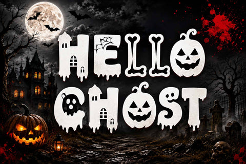 Spooky Bites Font Prasetya Letter 