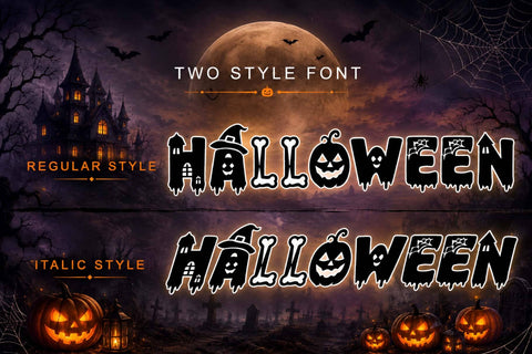 Spooky Bites Font Prasetya Letter 