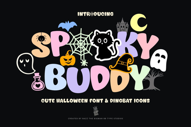 Spooky Buddy Font BB Digital Arts 