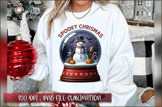Spooky christmas Sublimation Sublimation Shetara Begum 