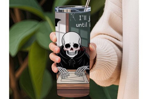 Spooky Classroom 20oz Tumbler Wrap Sublimation DesignSVG 