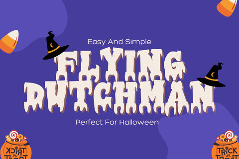 Spooky College Font Dm Letter Studio 