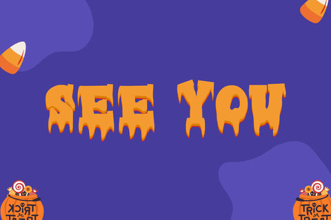 Spooky College Font Dm Letter Studio 