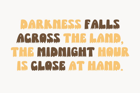 Spooky Costume - Retro Halloween Font Font Masyafi Studio 