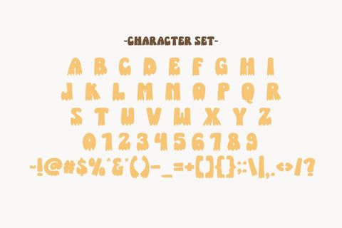 Spooky Costume - Retro Halloween Font Font Masyafi Studio 