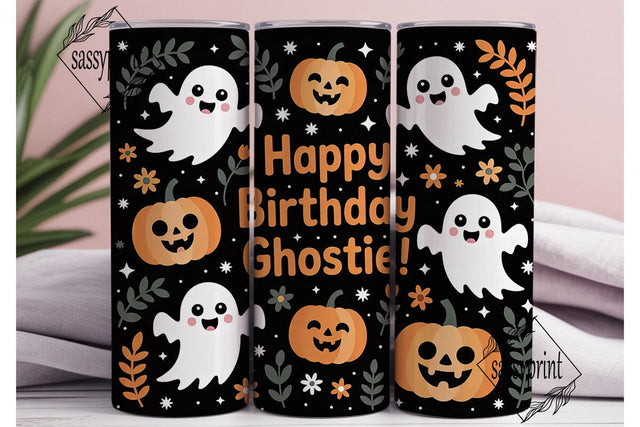Spooky Cute Halloween 20oz Tumbler Wrap Sublimation sassyprint 