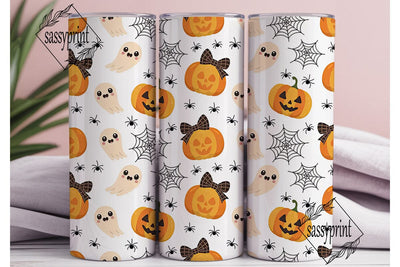Spooky Cute Halloween Tumbler Wrap Sublimation sassyprint 