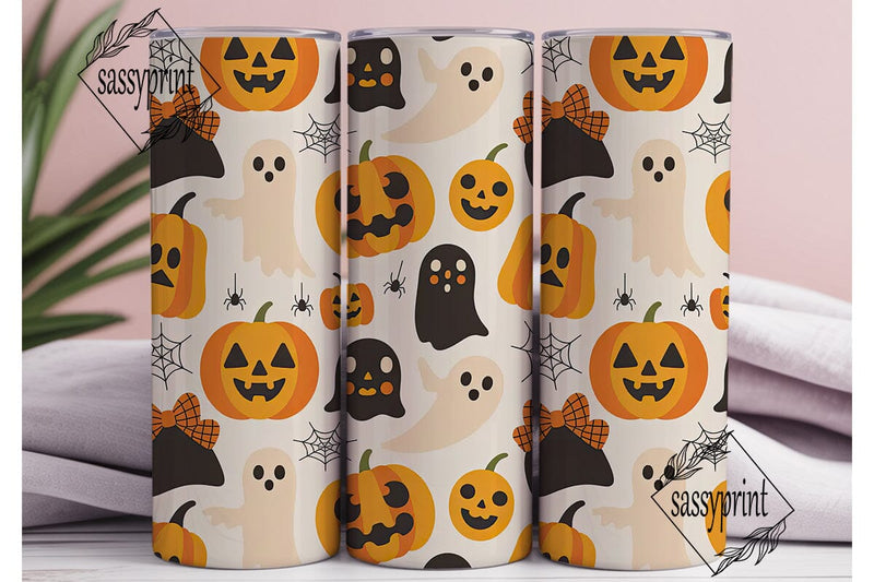 Spooky Cute Halloween Tumbler Wrap Sublimation sassyprint 
