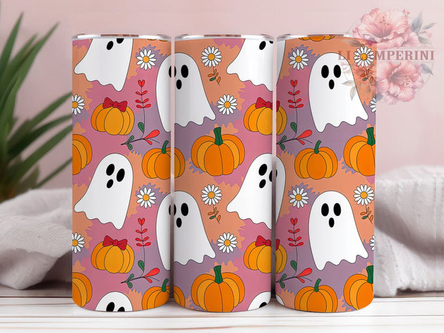 Spooky Cute Kawaii Halloween Tumbler Wrap, Halloween Tumbler Wrap, Cute Pumpkin Tumbler, 20oz Skinny Tumbler Png, Pastel Halloween Png, Spooky Cute Sublimation, Kawaii Halloween Tumbler Sublimation Li Zamperini 