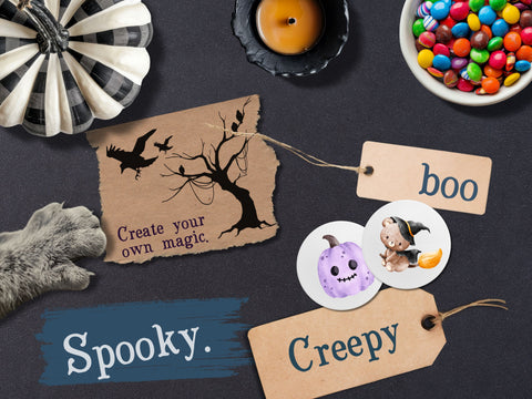 Spooky Doodle Halloween Serif Font Font Dots-A-Lot 