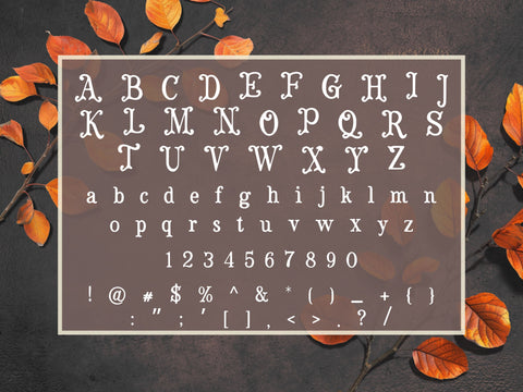 Spooky Doodle Halloween Serif Font Font Dots-A-Lot 