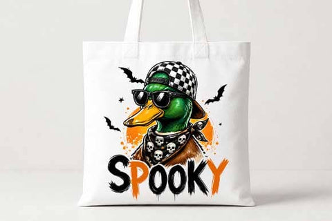 Spooky Duck PNG | Halloween Mallard Sublimation Design SVG BillahCrafts 