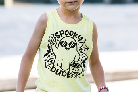 Spooky Dude| Funny Boys Halloween SVG Cutting Files. SVG CosmosFineArt 