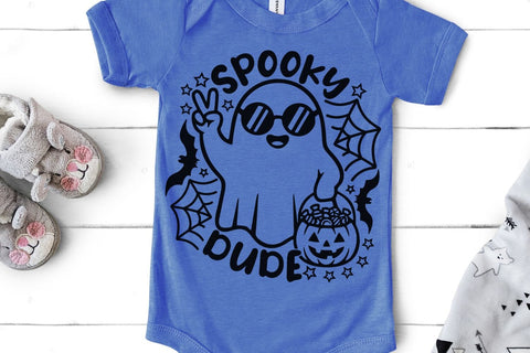 Spooky Dude| Funny Boys Halloween SVG Cutting Files. SVG CosmosFineArt 