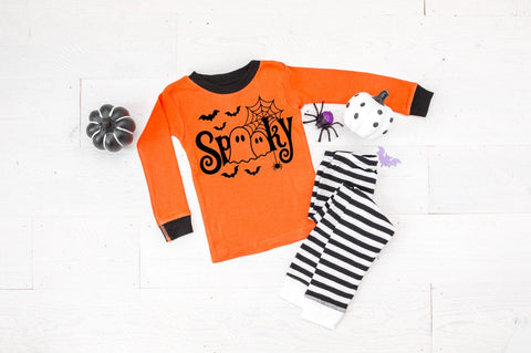 Spooky Ghost Halloween Cut File SVG Pickled Thistle Creative 