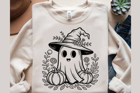 Spooky Ghost Halloween PNG Designs Sublimation Shahin alam 