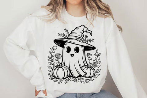Spooky Ghost Halloween PNG Designs Sublimation Shahin alam 