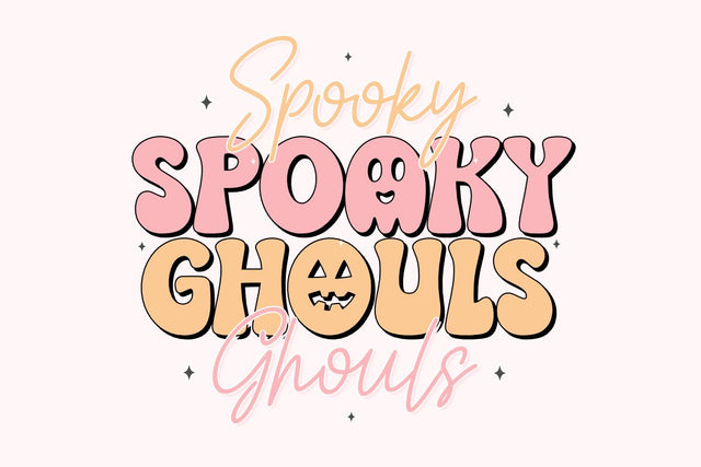 Spooky Ghouls - Playful Halloween Duo Font Font Masyafi Studio 