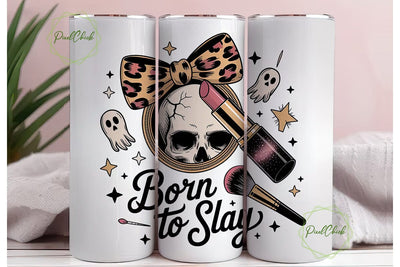 Spooky Glam Halloween 20oz Tumbler Wrap Sublimation PixelChick 