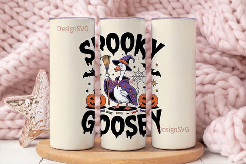 Spooky Goosey 20oz Tumbler Design Sublimation DesignSVG 