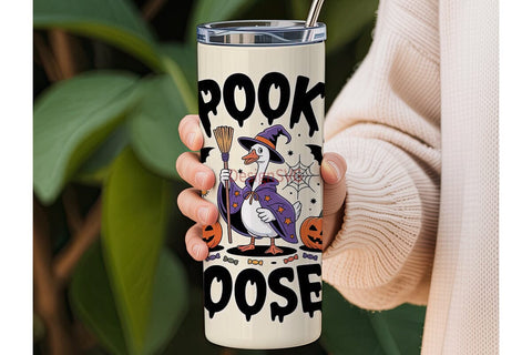 Spooky Goosey 20oz Tumbler Design Sublimation DesignSVG 