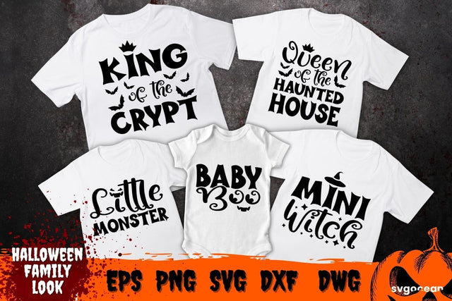 Spooky Halloween Family SVG Bundle SVG SvgOcean 