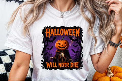 Spooky Halloween Png-Skeleton Halloween Sublimation designartist 