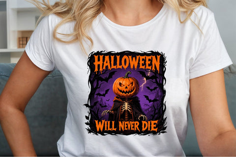 Spooky Halloween Png-Skeleton Halloween Sublimation designartist 