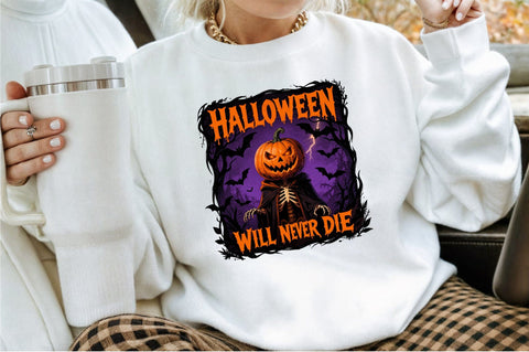 Spooky Halloween Png-Skeleton Halloween Sublimation designartist 