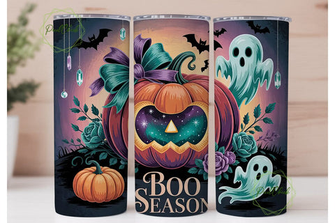Spooky Halloween Pumpkin 20oz Tumbler Sublimation PixelChick 
