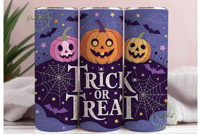 Spooky Halloween Tumbler Wrap Sublimation PixelChick 