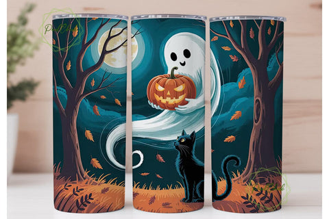 Spooky Halloween Tumbler Wrap Sublimation PixelChick 