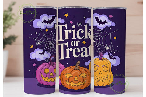 Spooky Halloween Tumbler Wrap Sublimation PixelChick 