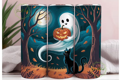Spooky Halloween Tumbler Wrap Sublimation PixelChick 