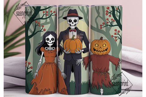Spooky Halloween Tumbler Wrap Sublimation sassyprint 