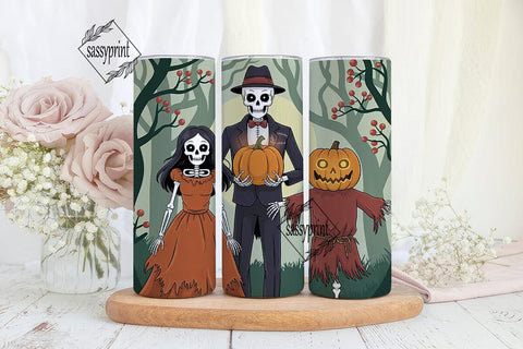 Spooky Halloween Tumbler Wrap Sublimation sassyprint 