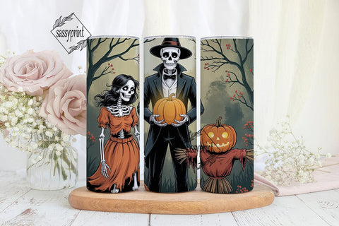 Spooky Halloween Tumbler Wrap Sublimation sassyprint 