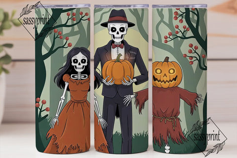 Spooky Halloween Tumbler Wrap Sublimation sassyprint 