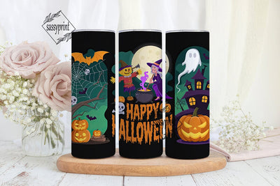 Spooky Halloween Tumbler Wrap Sublimation sassyprint 