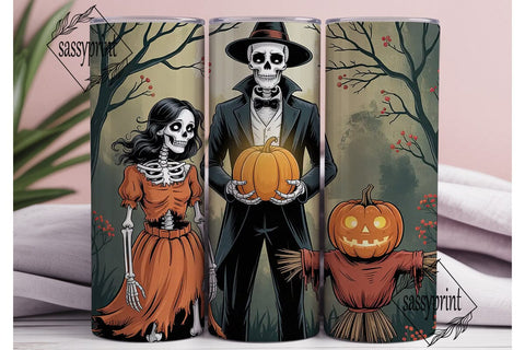 Spooky Halloween Tumbler Wrap Sublimation sassyprint 