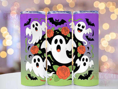 Spooky Haunted Halloween Ghost Tumbler, Spooky Halloween Design, Haunted Ghost Tumbler, 20Oz Skinny Tumbler, Ghost Sublimation Wrap, Creepy Halloween Drinkware, Scary Ghost Tumbler Sublimation SvggirlplusArt 