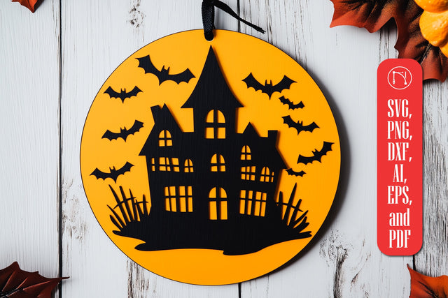 spooky haunted house SVG cut file SVG MD JOYNAL ABDIN 