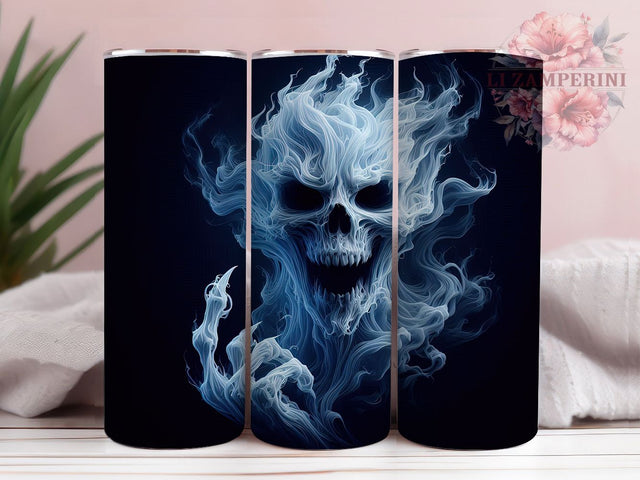 Spooky Haunted Night Halloween Ghost Tumbler, Halloween Vibes Wrap, Haunted Night Cup, 20Oz Sublimation Design, Creepy Cute Drinkware, Fall Ghost Mug, Gothic Halloween Tumbler Sublimation Li Zamperini 