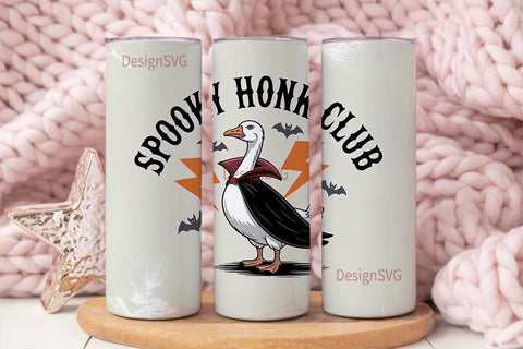 Spooky Honk Club 20oz Tumbler Sublimation DesignSVG 