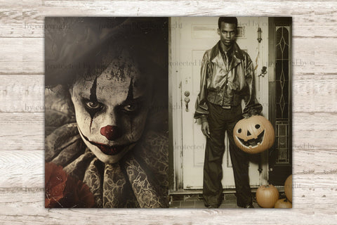 Spooky Junk Journal Paper | Trick Or Treat Collage Sheet SVG GlamArtZhanna 