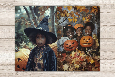 Spooky Junk Journal Paper | Trick Or Treat Collage Sheet SVG GlamArtZhanna 