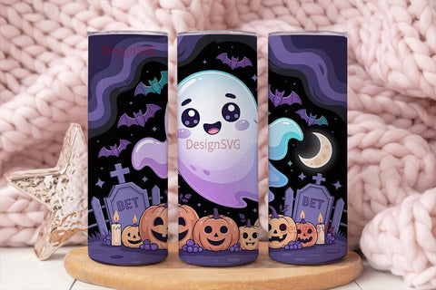 Spooky Kawaii Halloween 20oz Tumbler Sublimation DesignSVG 